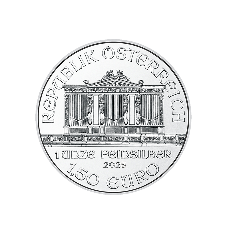 srebrni-zlatnik Srebrni dunajski Filharmonik 1 oz - slika 1