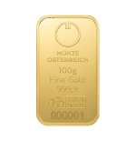 Zlata palica 100g - Münze Österreich - slika 2