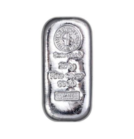 Srebrna palica 250 g - Argor Heraeus